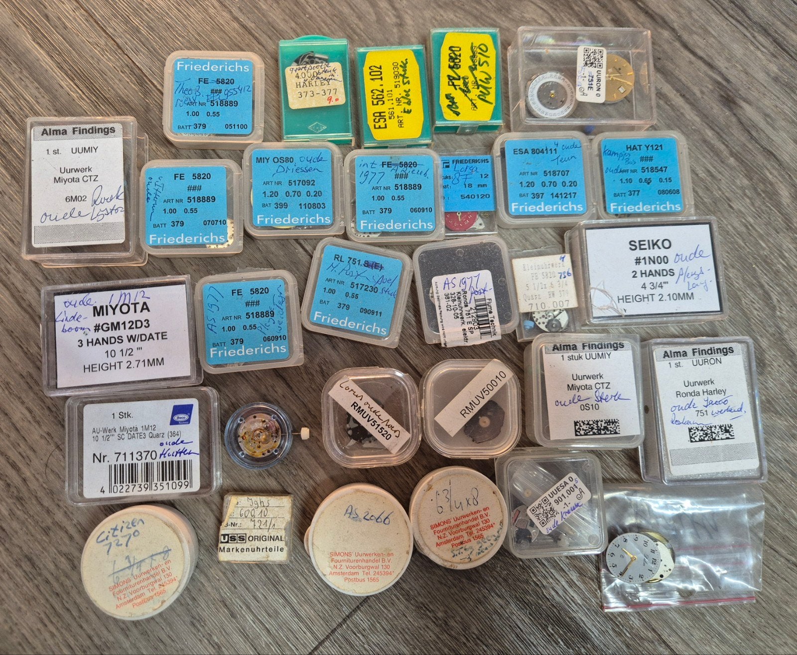 Grand lot de montres, montres, pièces Citizen, Seiko, Bijoux, Sacs & Beauté, Montre-bracelet, Seiko, Utilisé, Autres matériaux
