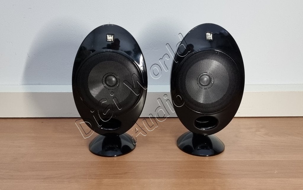 Oeufs célèbres du KEF, TV, Hi-fi & Vidéo, Enceintes, Bass-reflex, Enlèvement ou Envoi, 60 à 120 watts, Comme neuf