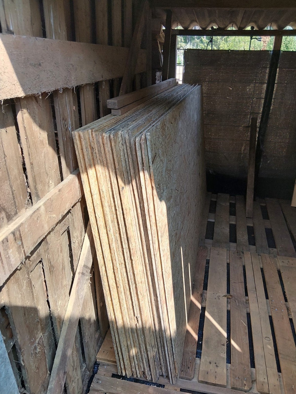 osb platen, Ophalen, Zo goed als nieuw, Hout, Minder dan 20 mm