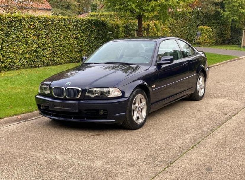 BMW E46 318Ci Coupé Orientblau Metallic 153.*** km, Autos, Cuir, Achat, Boîte manuelle, Particulier