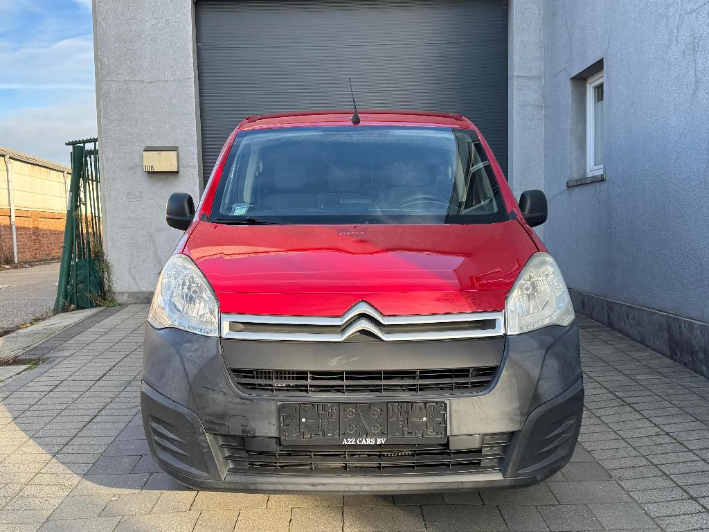 CITROËN BERLINGO 1.6 DIESEL 2016 FRET LÉGER HOMOLOGUÉ EURO6B, Rouge, Euro 6, Boîte manuelle, Entretenue par le concessionnaire