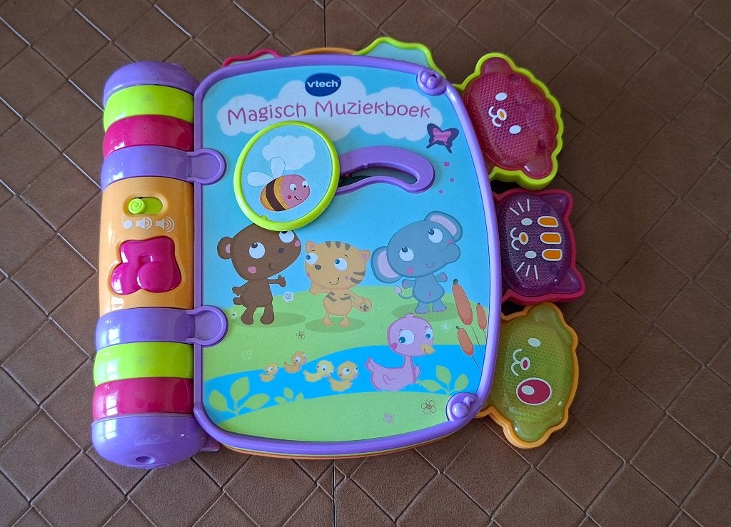 V-tech Magisch Muziekboek, Ophalen, Gebruikt, 6 maanden tot 2 jaar