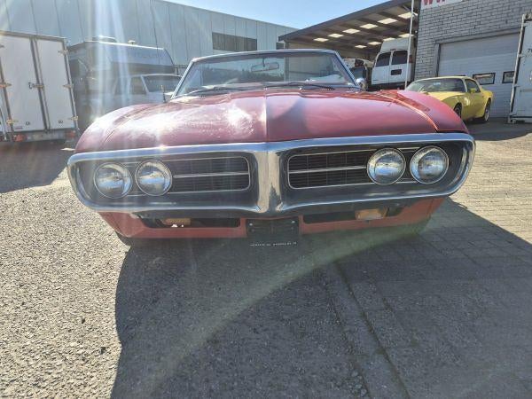 PONTIAC FIREBIRD-BJ 1968-CABRIO, Auto's, Pontiac, Bedrijf, Te koop, Firebird, Benzine, Cabriolet, Automaat, Rood, Overige kleuren