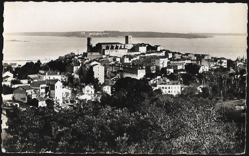 1955 - FRANKRIJK - Cannes: Vue sur la Vieille Ville, Verzenden, 1940 tot 1960, Ongelopen, Frankrijk