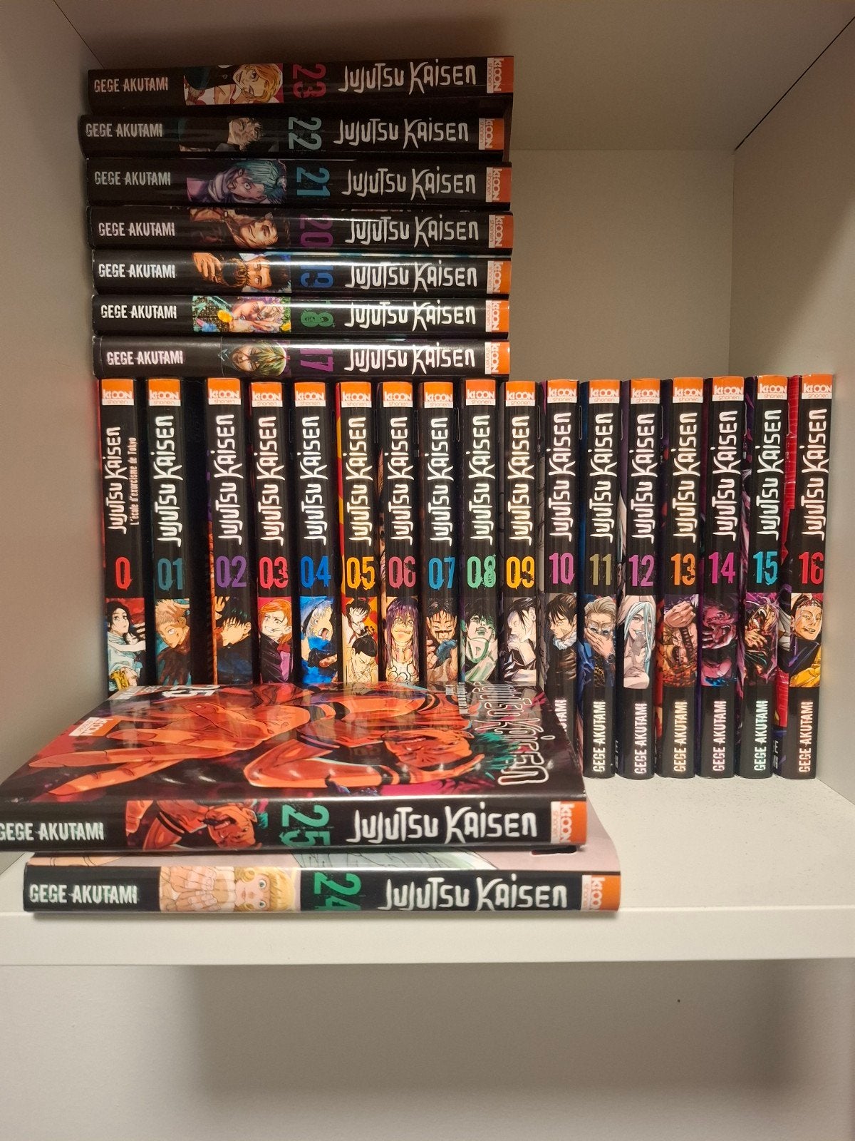 jujutsu kaisen collection de 0 a 25, Livres, Enlèvement, Comme neuf, Europe