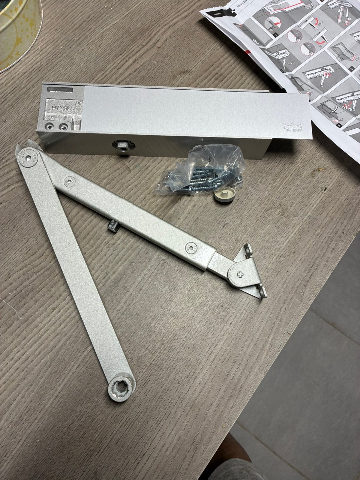 Deur pomp met scharnieren, Doe-het-zelf en Bouw, Ophalen, Nieuw, Chroom, Overige typen