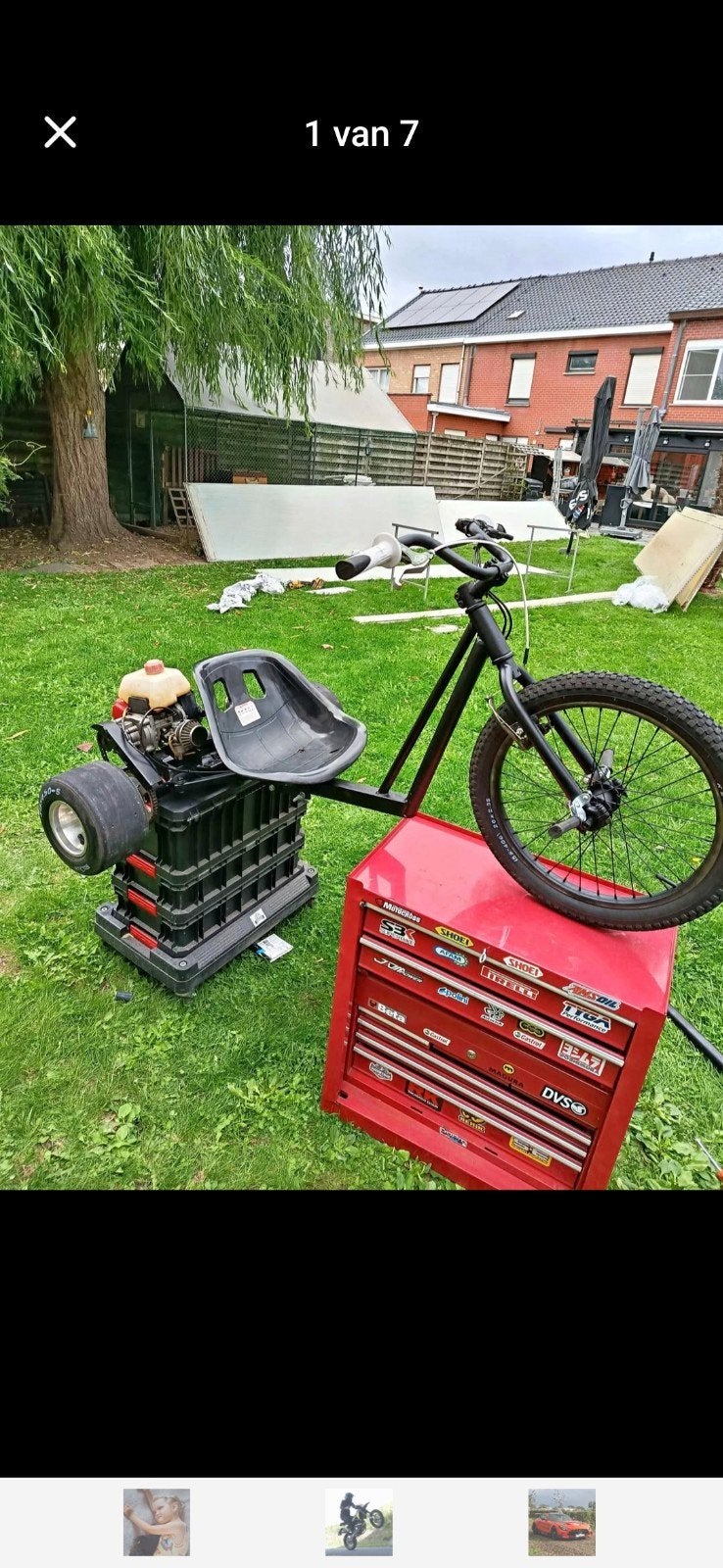 drift trike!!!, Vélos & Vélomoteurs, Enlèvement, Comme neuf