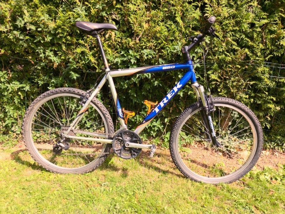 Trek 820 – VTT – taille 22,5" – bon état de fonctionnement, Gebruikt, Velgrem, Versnellingen, 57 tot 61 cm