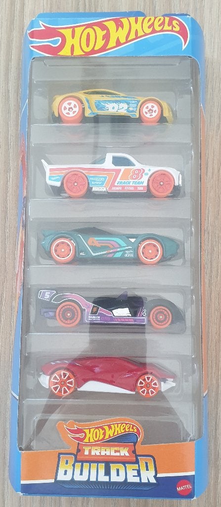 Hotwheels 5 pak Track Builder (Splinternieuw), Ophalen of Verzenden, Nieuw, Auto