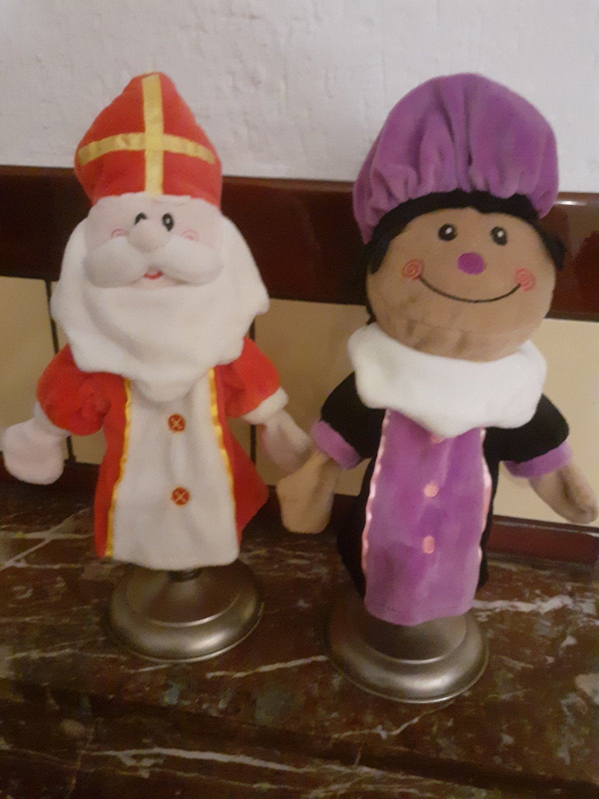 Sinterklaaspop en Pieterman handpoppen, Divers, Enlèvement ou Envoi
