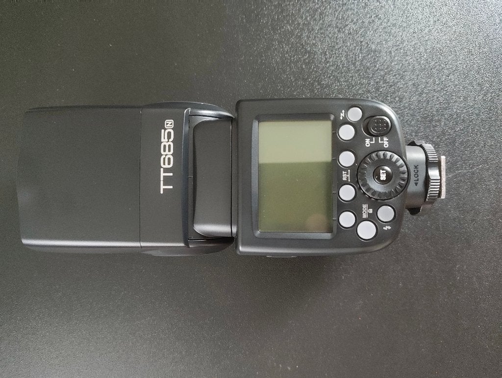 Flitsers en transmitter, Externe flitser, Zo goed als nieuw, Kantelbaar, Godox
