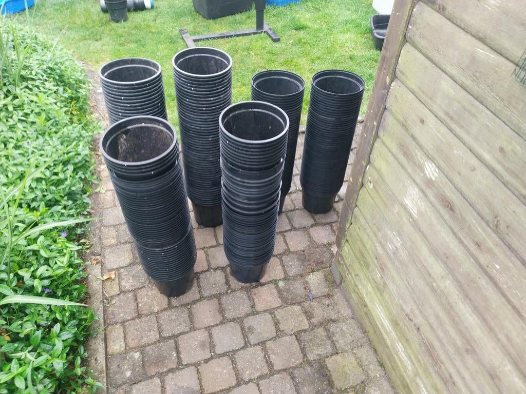 Groot aantal kweekpotten, Tuin en Terras, Ophalen