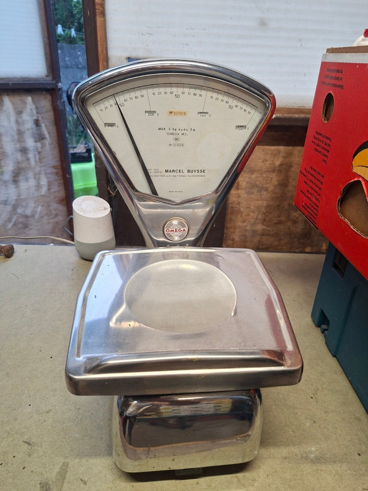 Postweegschaal vintage, Ophalen of Verzenden