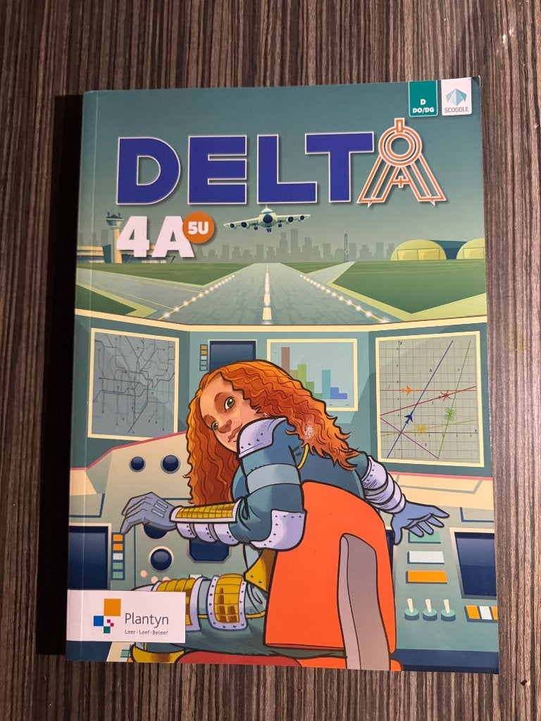 Delta 4a , leerboek wiskunde,5u, Ophalen, Zo goed als nieuw, ASO, Wiskunde A
