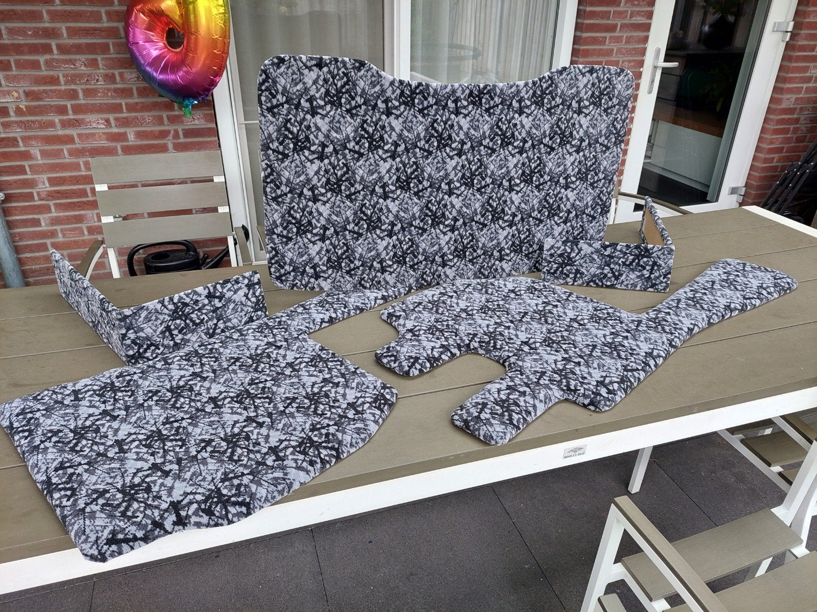Ensemble de revêtement de sol gris en peluche danois Volvo F, Enlèvement ou Envoi, Neuf, Volvo, Intérieur et Revêtement