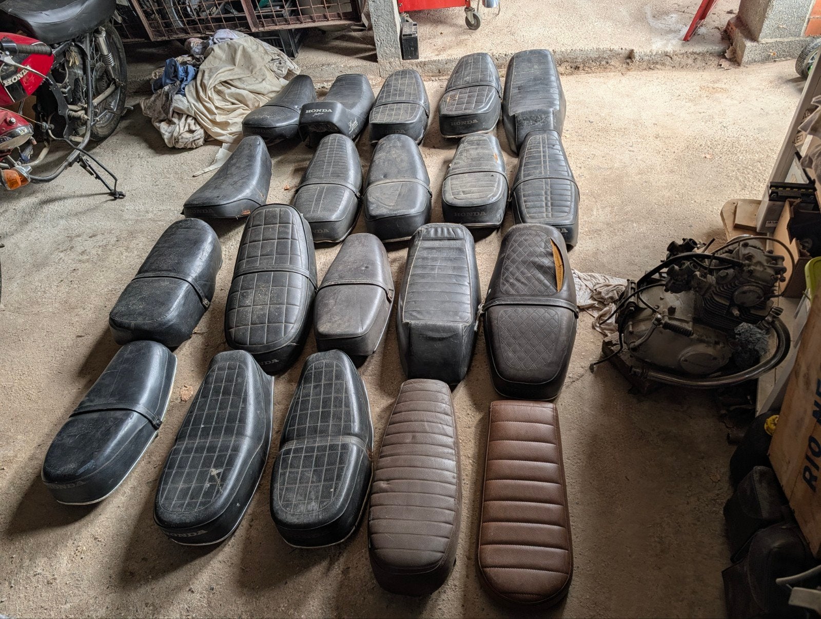 diverse buddy seat honda, Motoren, Ophalen