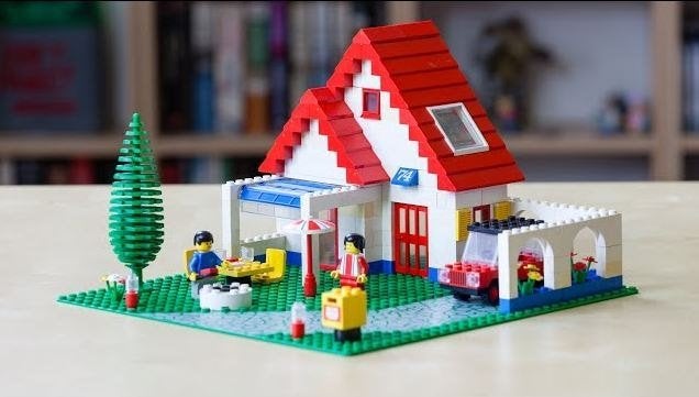 LEGO Classic Town 6374 Holiday Home, Kinderen en Baby's, Speelgoed | Duplo en Lego, Compleet, Lego, Ophalen of Verzenden, Zo goed als nieuw