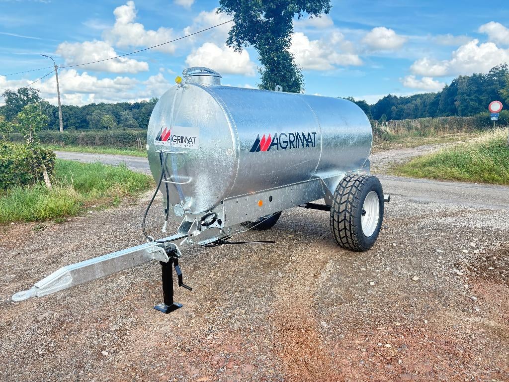 Tonne à eau Agrimat, Enlèvement