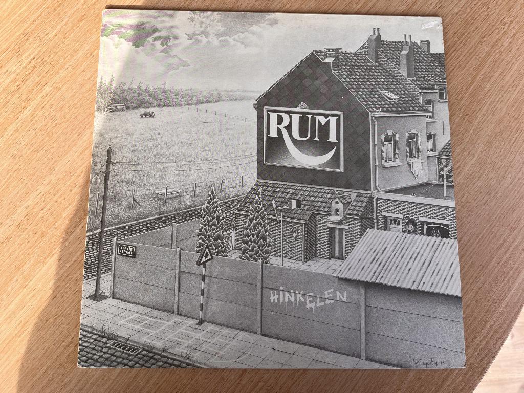 Rum - Hinkelen, Cd's en Dvd's, Vinyl | Nederlandstalig, Ophalen of Verzenden, Gebruikt, 12 inch, Overige genres