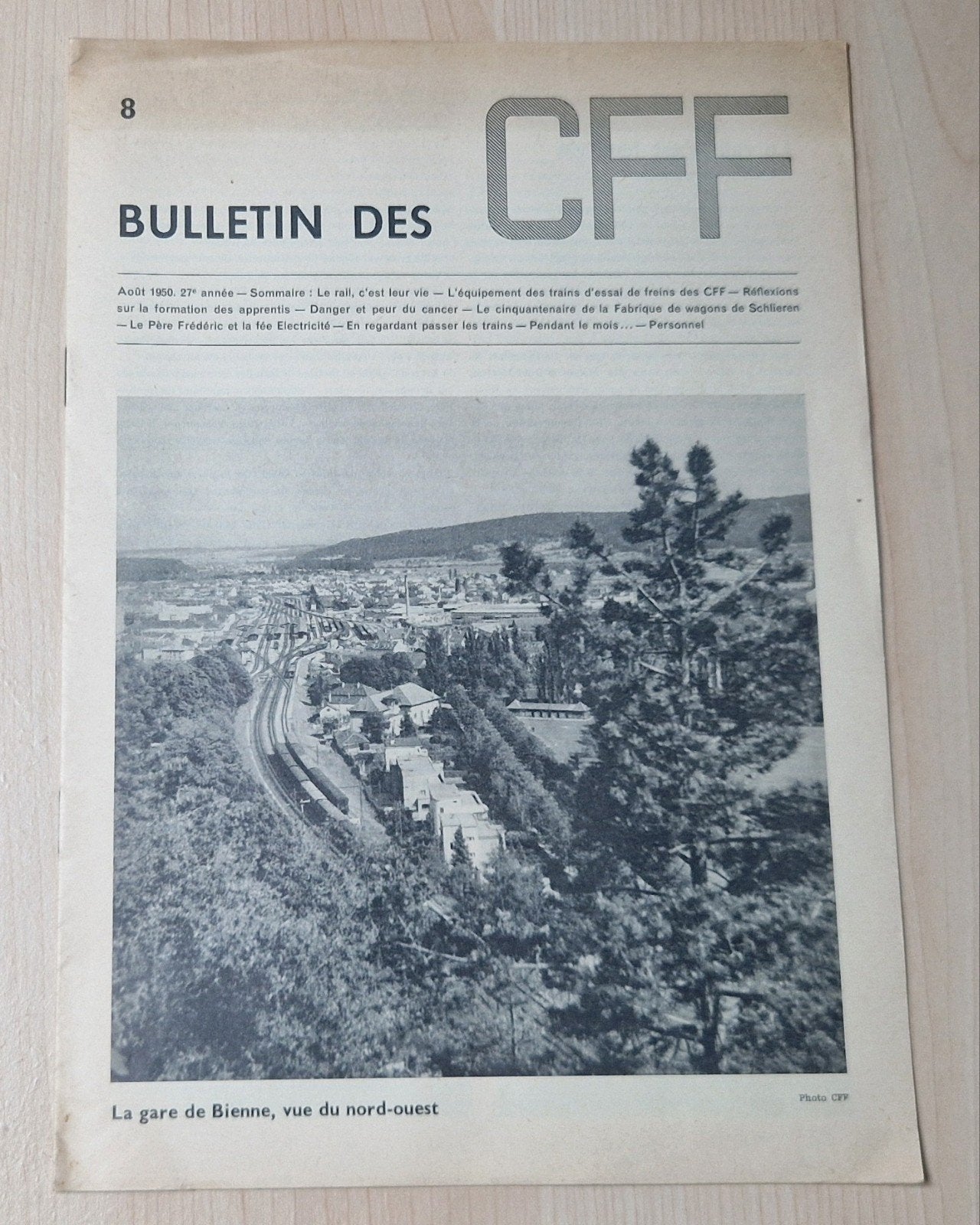 bulletin des CFF - 1950, Collections, Trains & Trams, Enlèvement ou Envoi