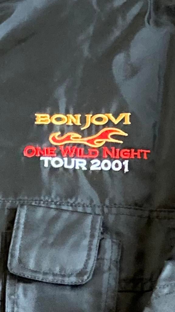 Vintage Bon Jovi Jas - One Wild Night Tour 2001 - Werchter, Ophalen, Nieuw zonder kaartje
