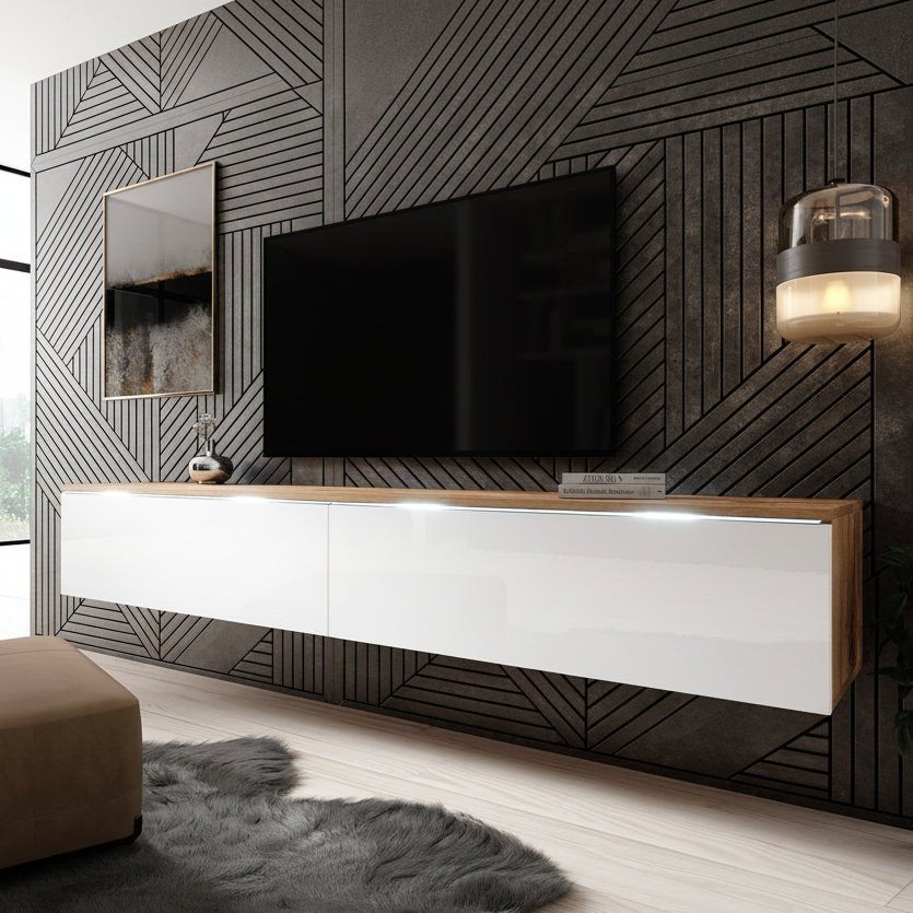 tv kast met led verlichting, Huis en Inrichting, Ophalen