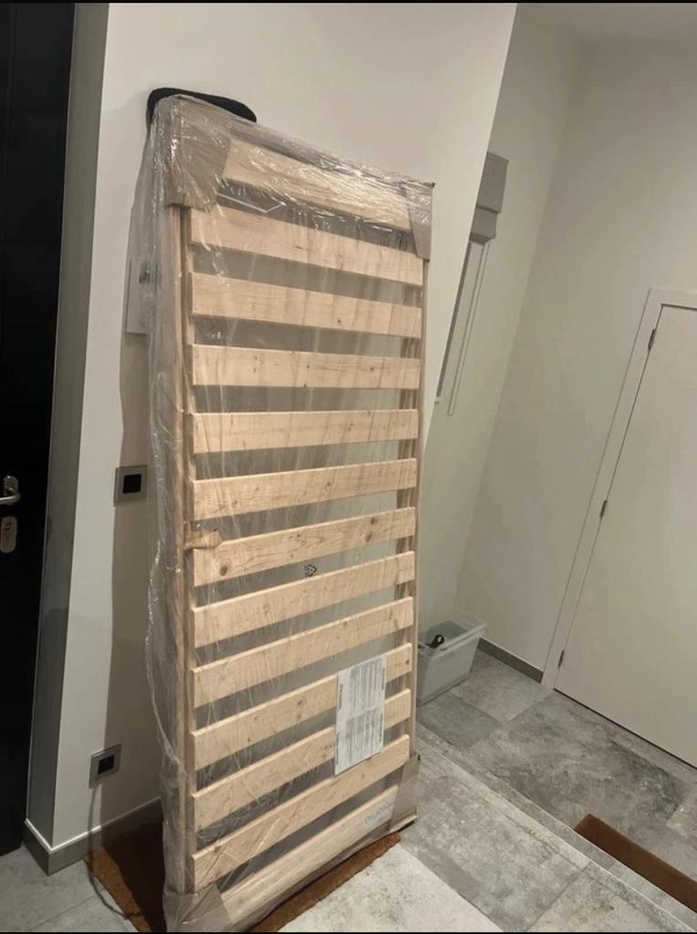 Sommiers à lattes de la marque ambiamo, 90 cm, Beige, Enlèvement, Bois