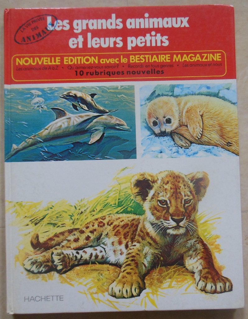 Les grands animaux et leurs petits, Boeken, Ophalen of Verzenden