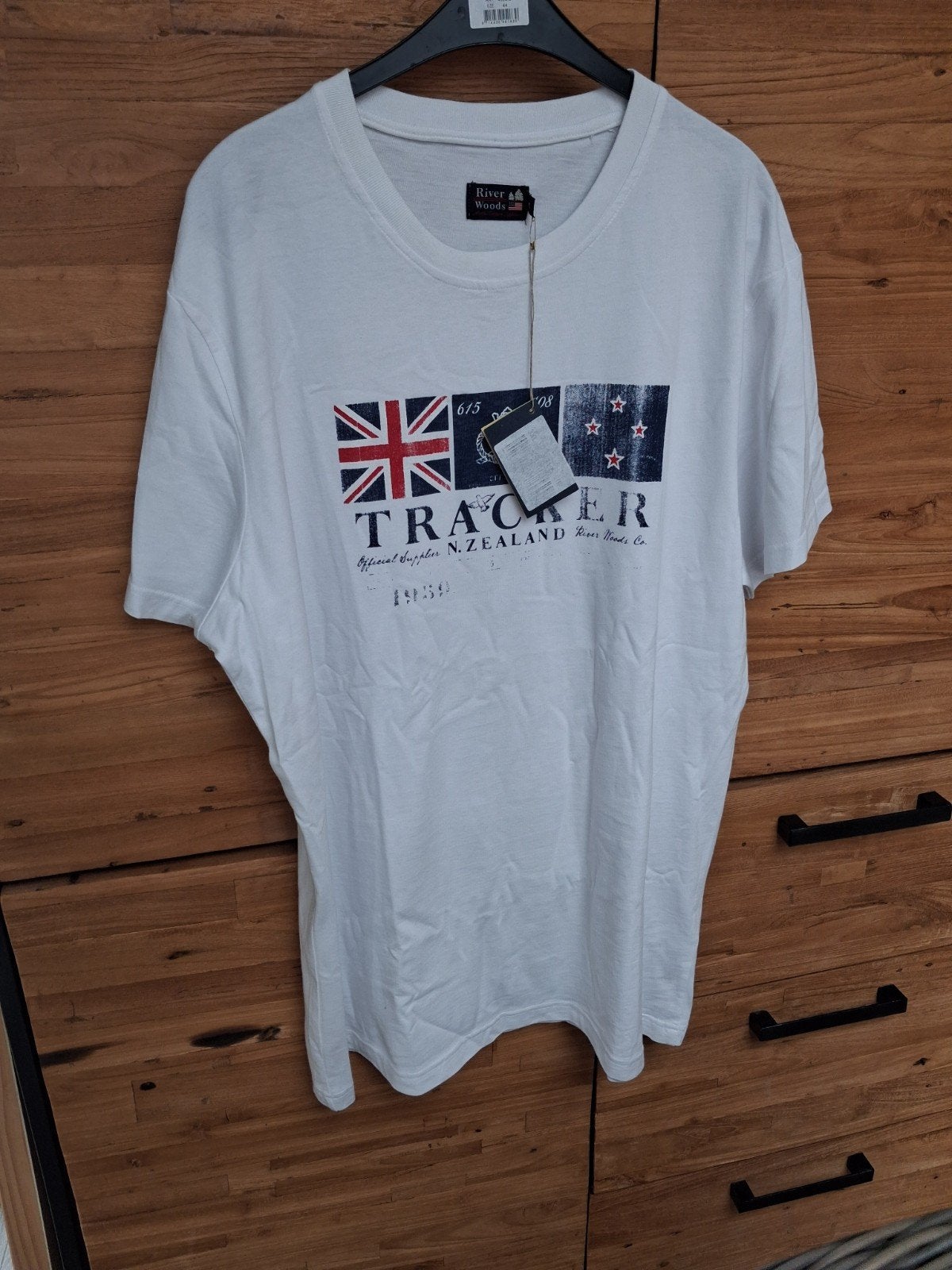 T-shirt heren River Woods 3 xl nieuw, Kleding | Heren, Wit, Ophalen of Verzenden, River woods, Maat 56/58 (XL)