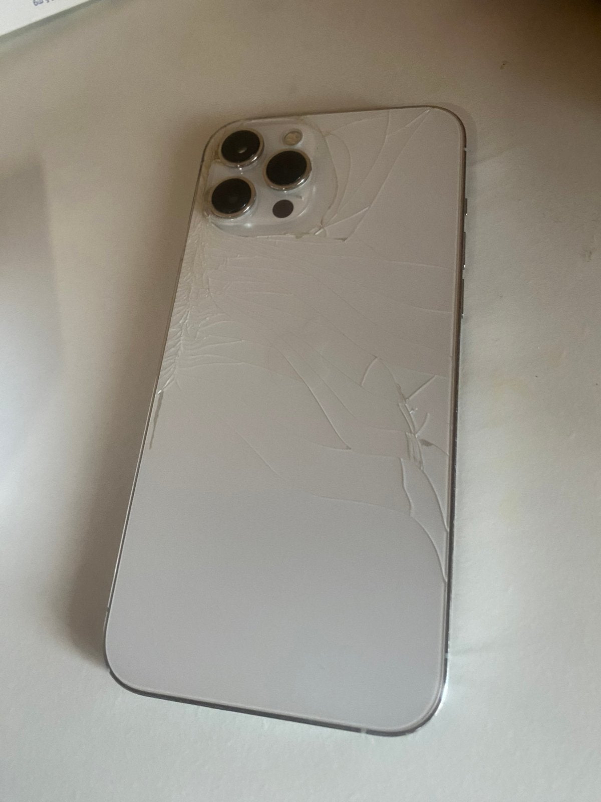 Iphone 12 Pro Max - scherm kapot, Telecommunicatie, Mobiele telefoons | Apple iPhone, 79 %, 128 GB, Gebruikt, IPhone 12 Pro Max