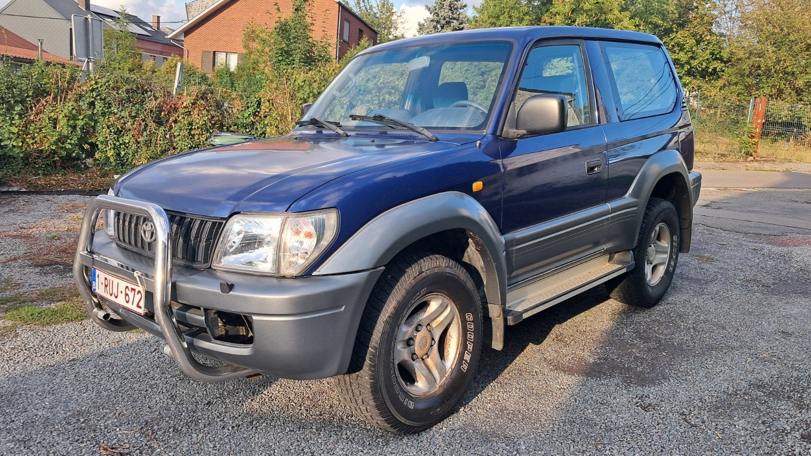 Toyota Land Cruiser utilitaire, Auto's, Toyota, Stof, Blauw, Particulier, 3 deurs