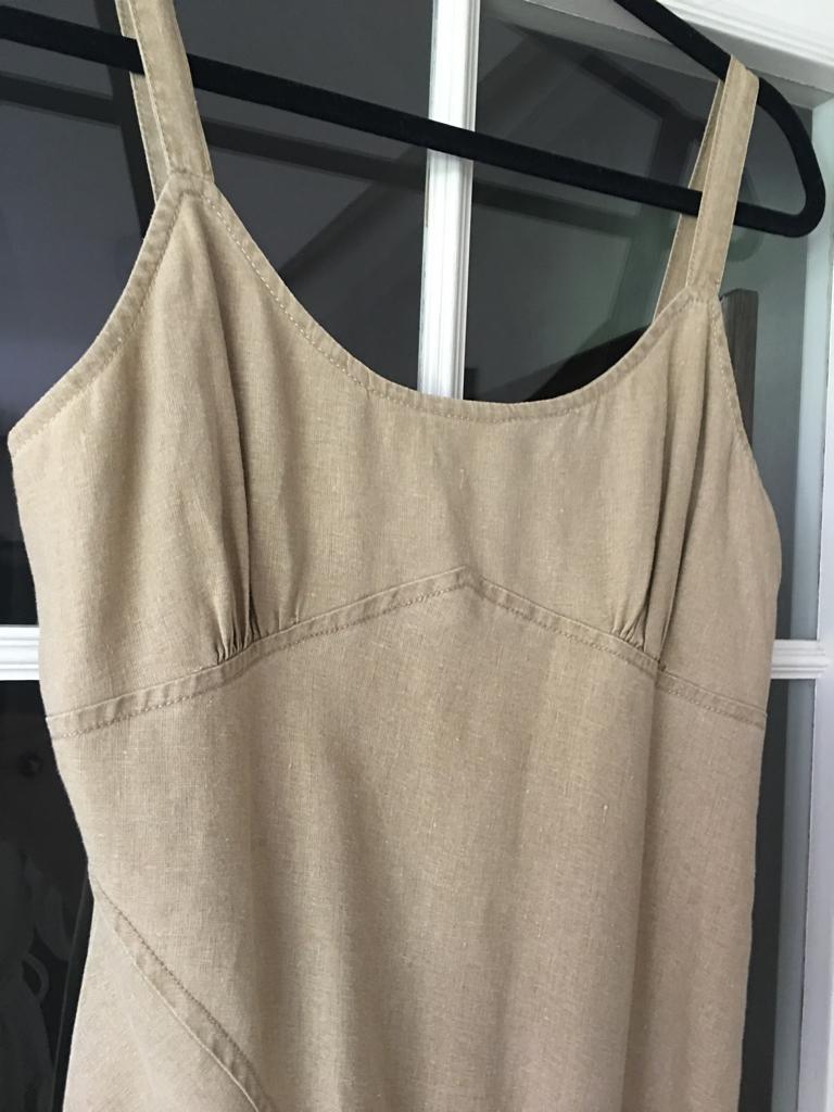 Zandkleurige bain de soleiljurk, Rosie’s, maat 40, Kleding | Dames, Jurken, Maat 38/40 (M), Beige, Ophalen of Verzenden, Rosie’s R.L.F. Coll.