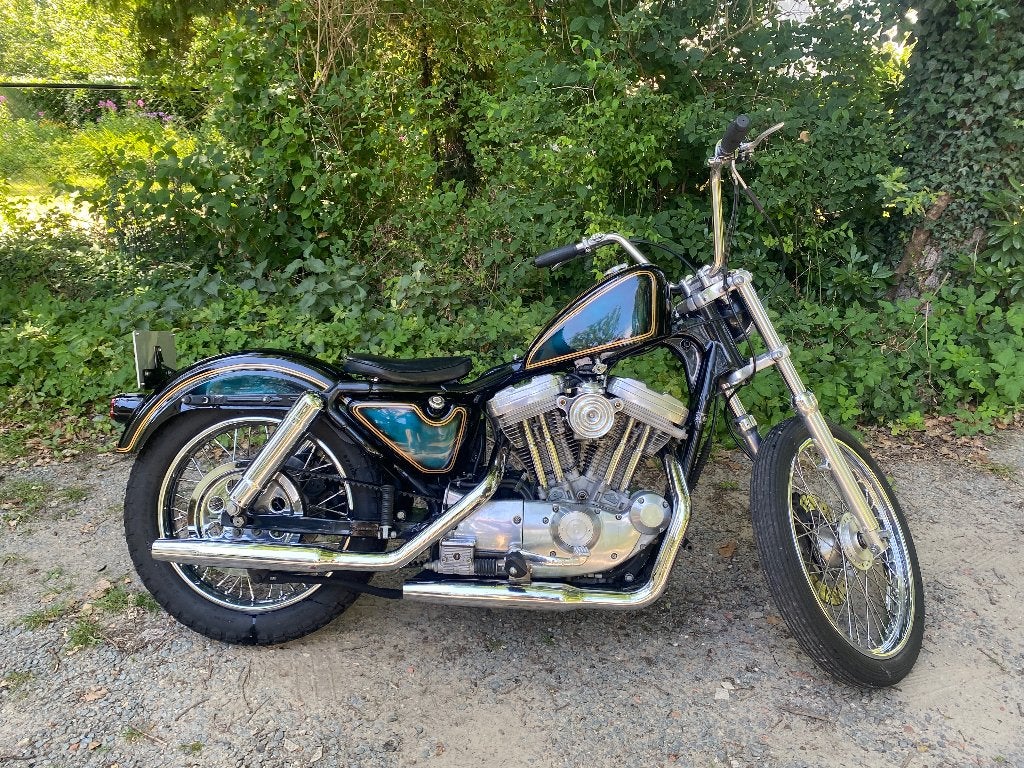 Harley Davidson Sportster, Motoren, 2 cilinders, Chopper, Gebruikt, 883 cc