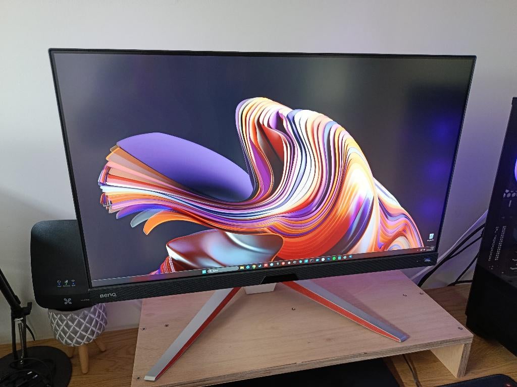 BenQ MOBIUZ – 27" 4K – 144Hz 1ms – HDMI 2.1 – DP 1.4, Informatique & Logiciels, Gaming, IPS, Enlèvement ou Envoi, Moins de 1 ms