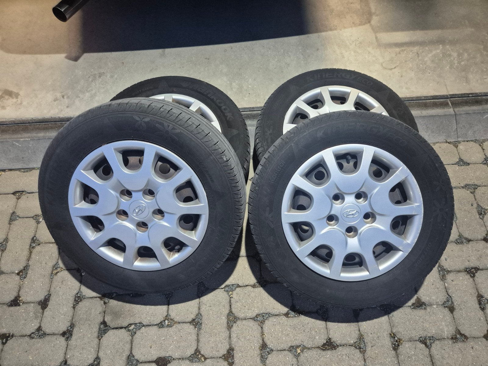 5x114.3 165/65r15 hyundai i30 zomerset, Auto-onderdelen, Ophalen, Velg(en)