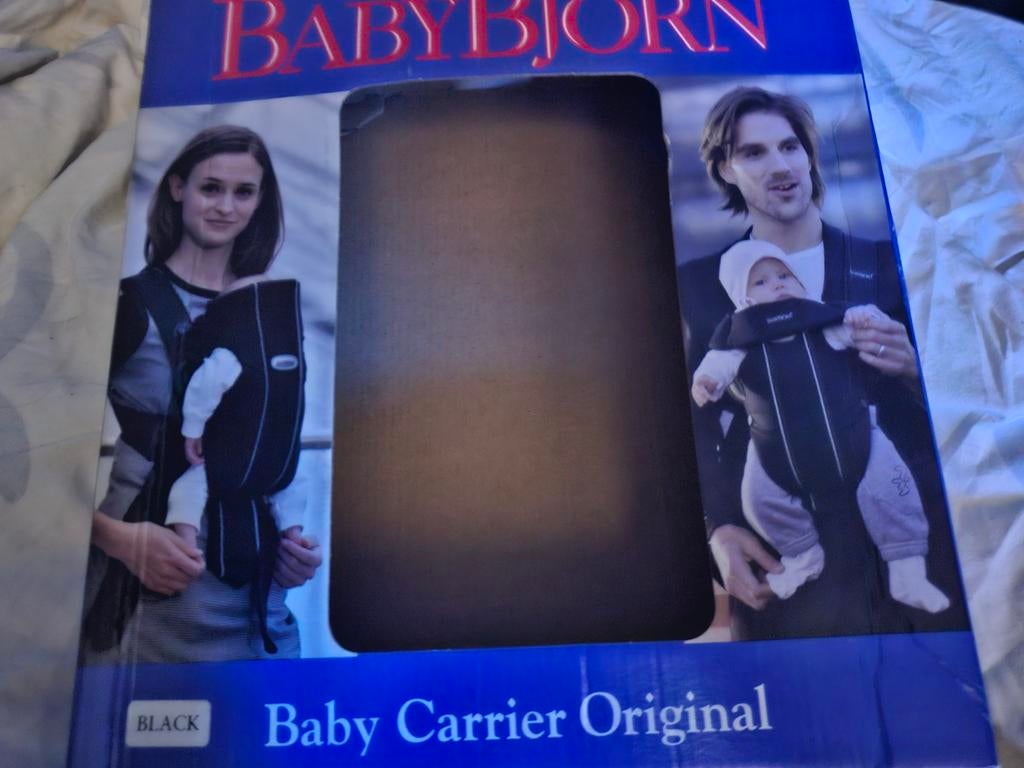 Dit is de BabyBjörn Draagzak Original., Ophalen of Verzenden, Rug, Draagzak, Baby Björn