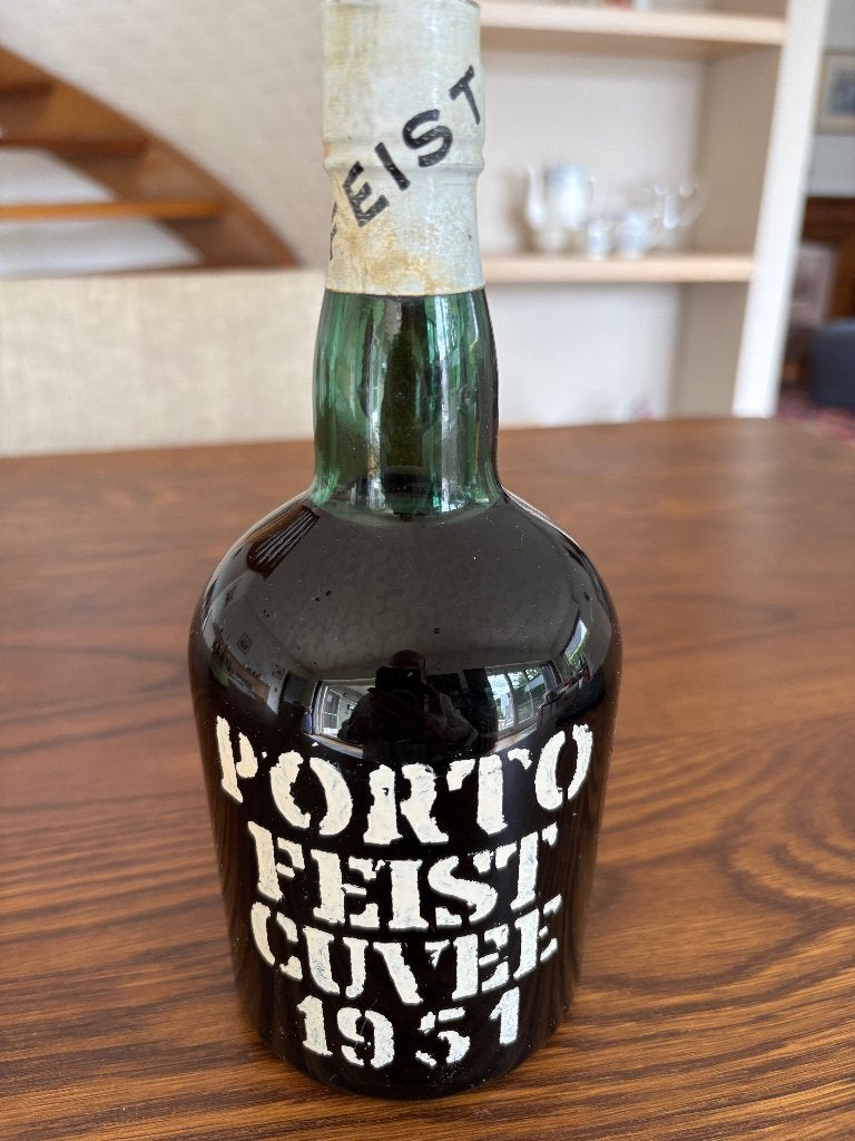 Porto Feist cuvee 1951, Collections, Vins, Neuf, Autres régions, Pleine, Enlèvement