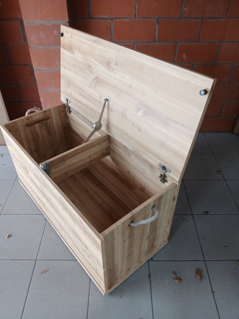 Houten kist, Ophalen, Gebruikt