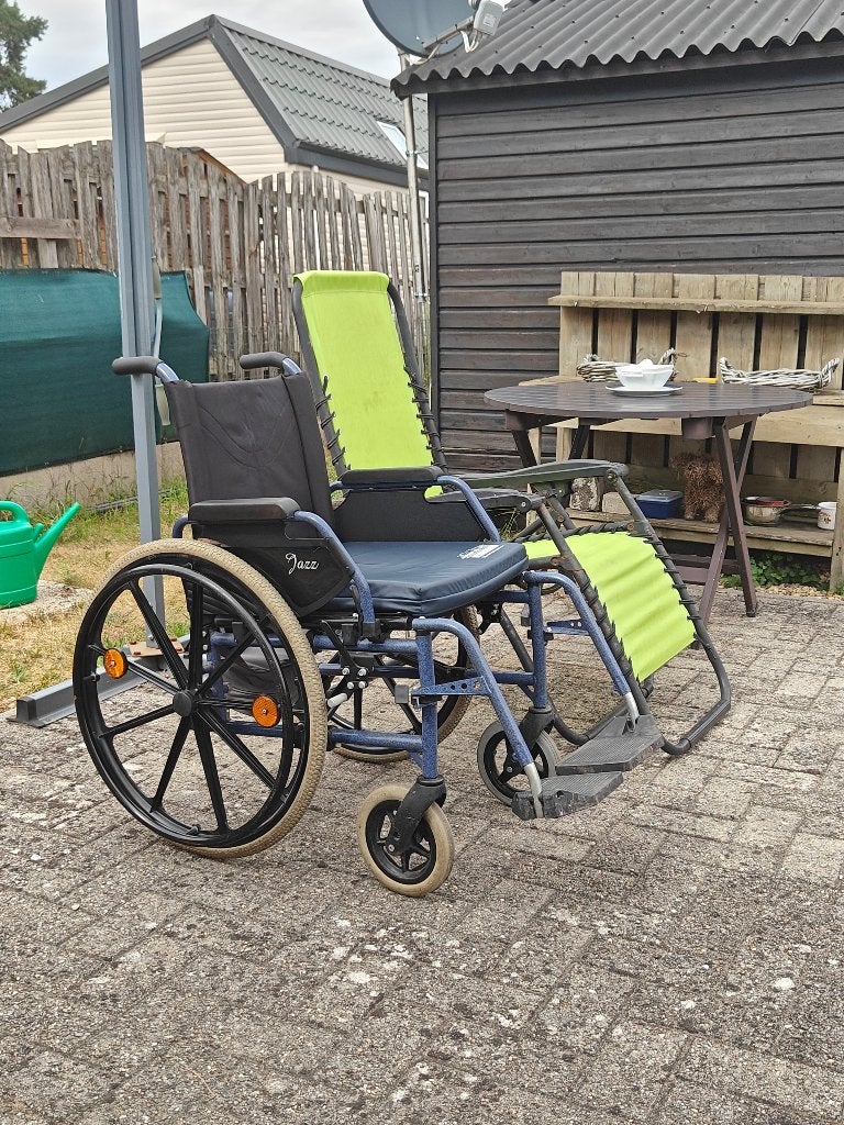 Rolstoel opvouwbare, Ophalen, Inklapbaar, Gebruikt