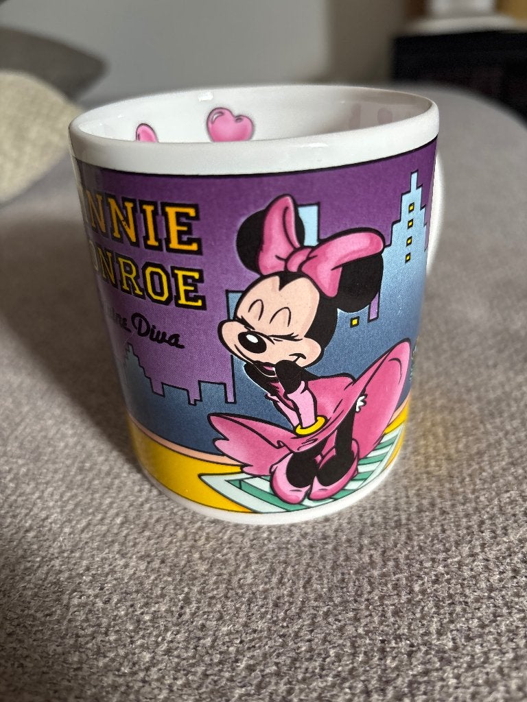 Vintage disney mok, Verzamelen, Disney, Ophalen of Verzenden, Mickey Mouse, Nieuw, Servies