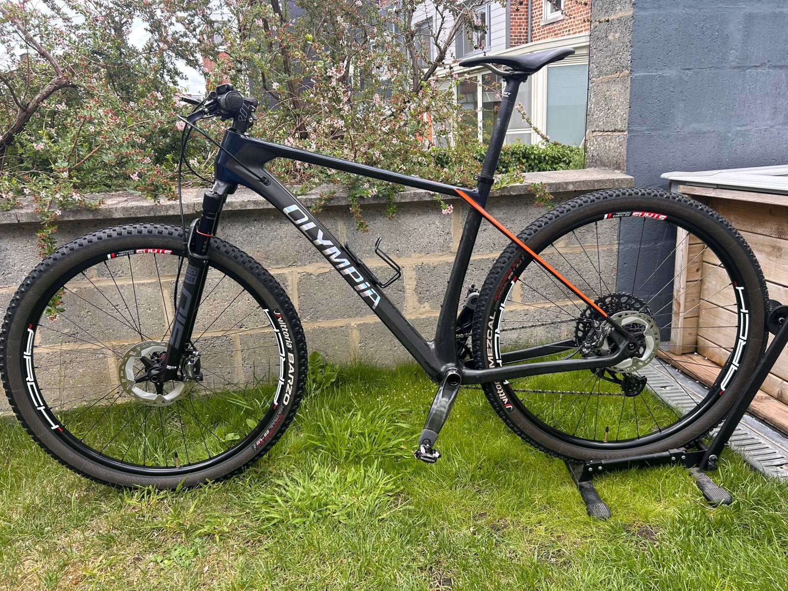 VTT Olympia F1 Race – Sram GX axs – Rockshox SID, Autres marques, Enlèvement, Utilisé, Frein à disque