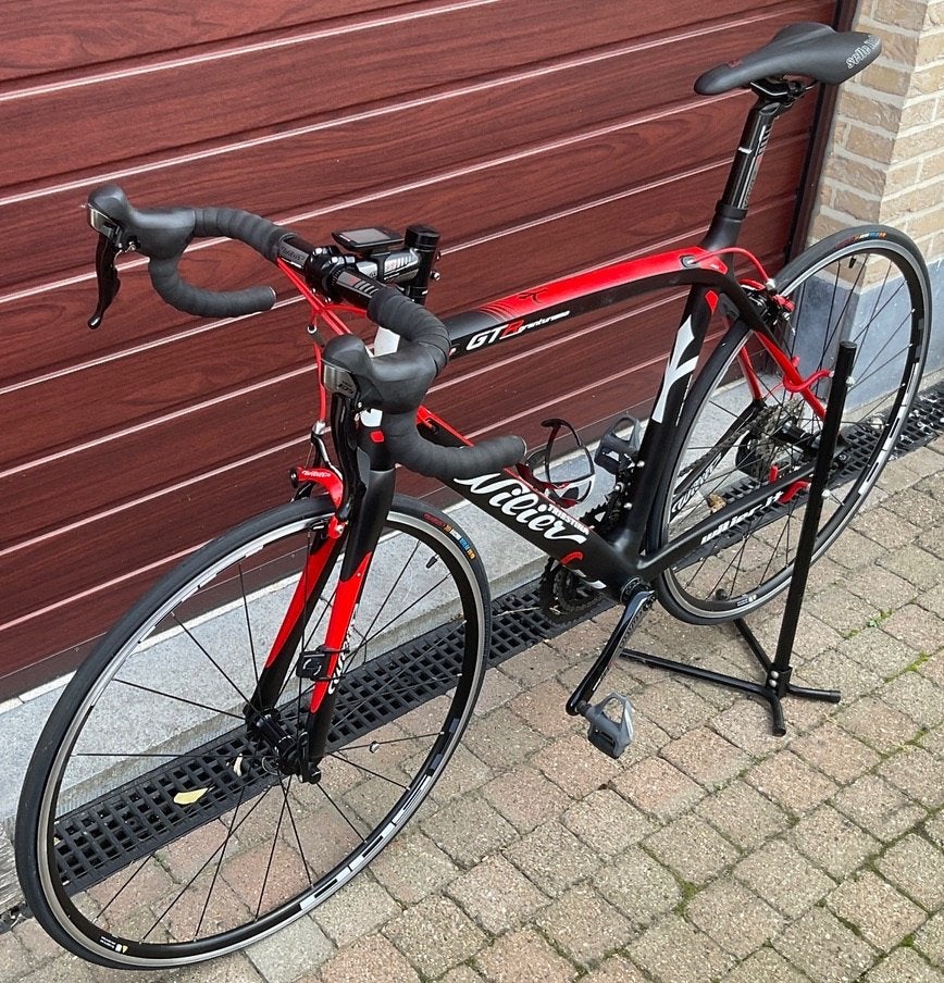 Carbon Racefiets Wilier te koop met extra's., Fietsen en Brommers, Carbon, 10 tot 15 versnellingen, 49 tot 53 cm, Ophalen