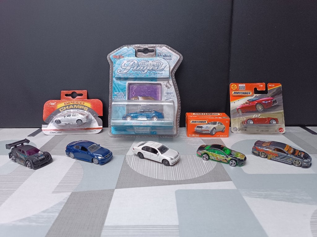 Lexus GS430 - Lexus SC300 SC400 - Matchbox  Maisto Jada Toys, Verzamelen, Ophalen of Verzenden, Zo goed als nieuw, Auto's