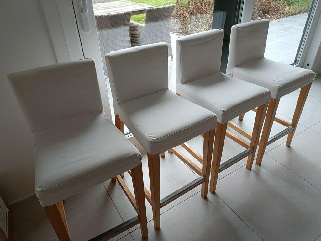 Chaises de bar (4), Maison & Meubles, Tabourets de bar, Enlèvement