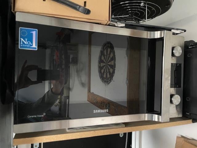 microgolf samsung, Elektronische apparatuur, Ophalen, Gebruikt, Vrijstaand