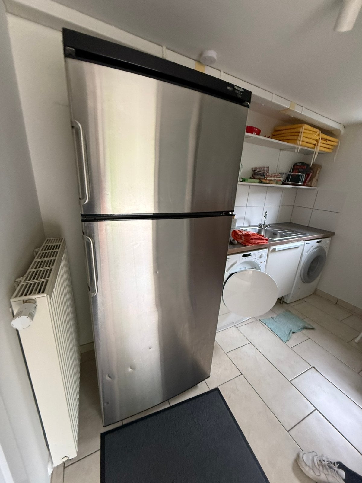 Koel vries combinatie Miele, Elektronische apparatuur, Ophalen, Gebruikt, 200 liter of meer, 60 cm of meer