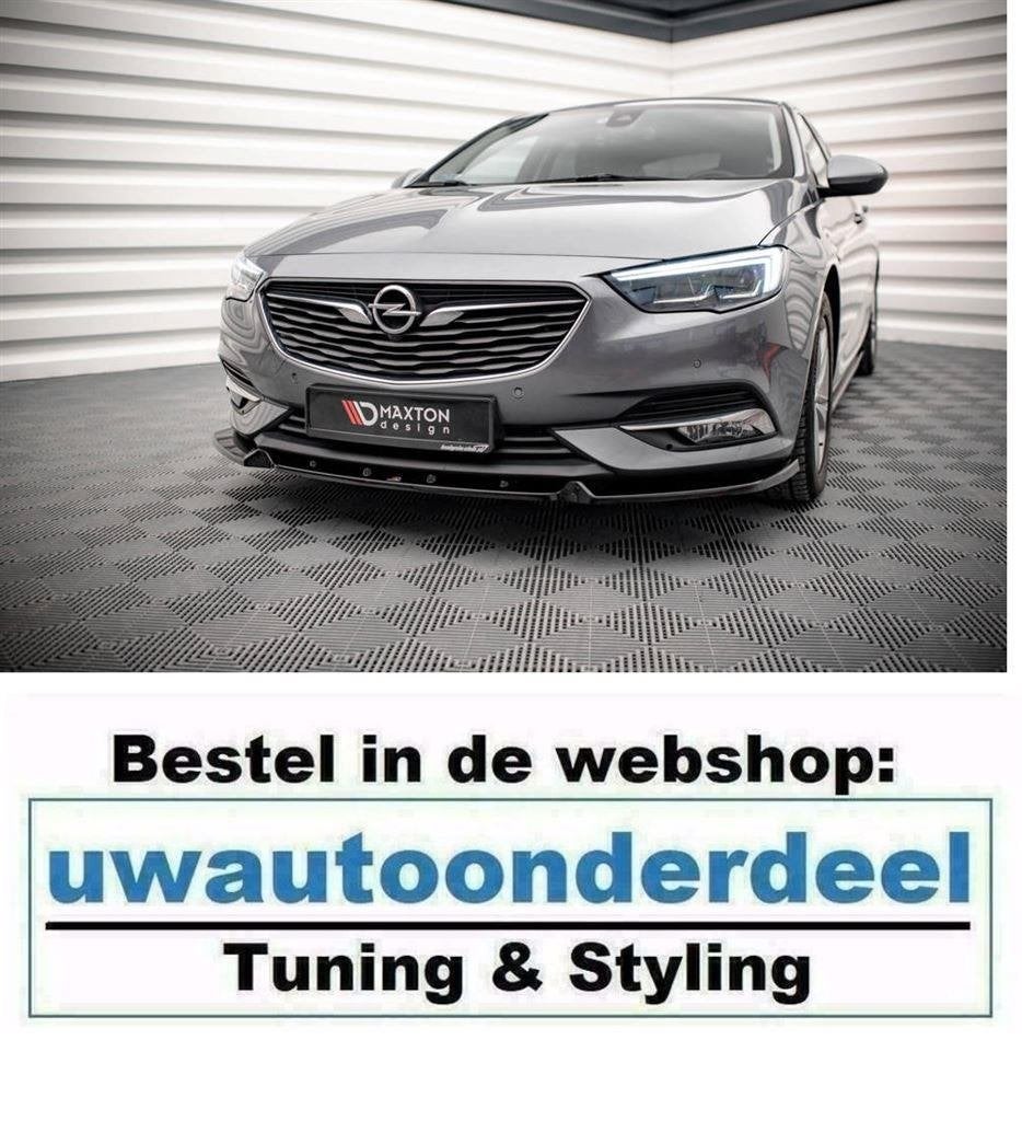 Maxton Design Spoiler Lip Splitter Voor Opel Insignia MK2, Envoi