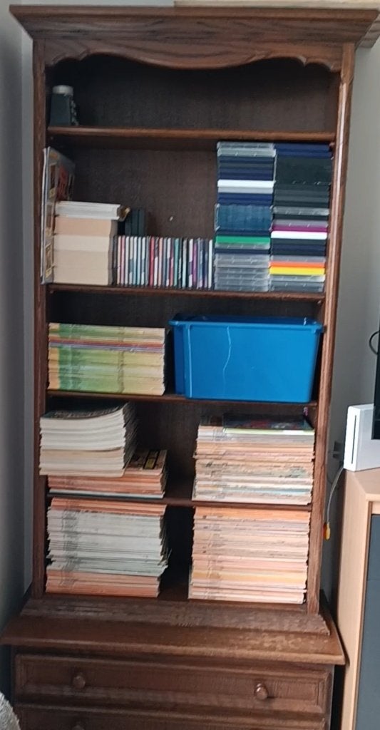 Antieke bibliotheekkast, Enlèvement