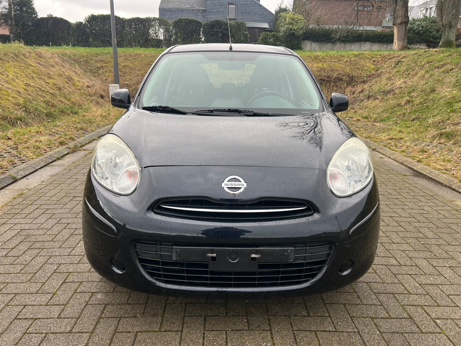 Nissan Micra/1.2 Benzine/115.000 km/2013/Euro5/Automaat, Auto's, Automaat, Euro 5, Zwart, USB