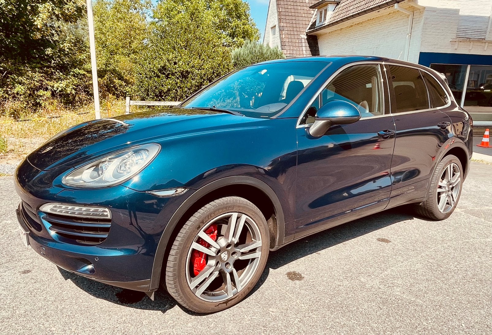 Porsche Cayenne S 3.0D V6/Cuir/Navi/Climatisateur/Toit ouver, Autos, Porsche, Particulier, Cayenne, ABS, Diesel, SUV ou Tout-terrain